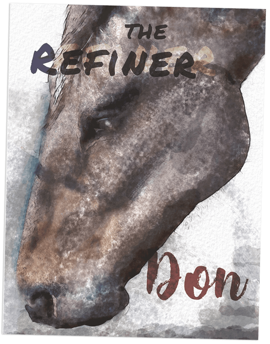 Don scrapbook watercolor cover page