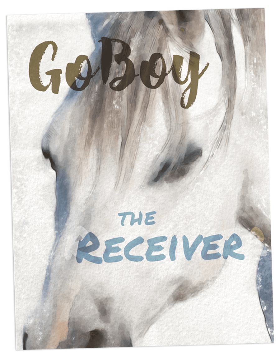 GoBoy scrapbook watercolor cover page