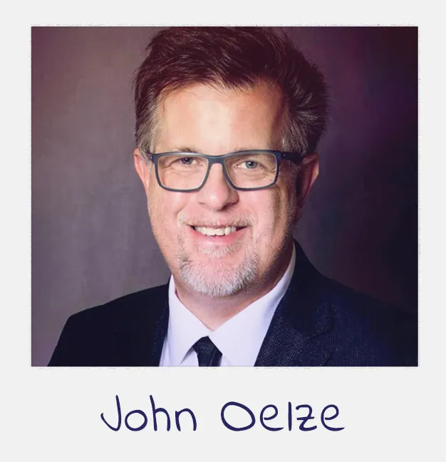 Polaroid photo of John Oelze